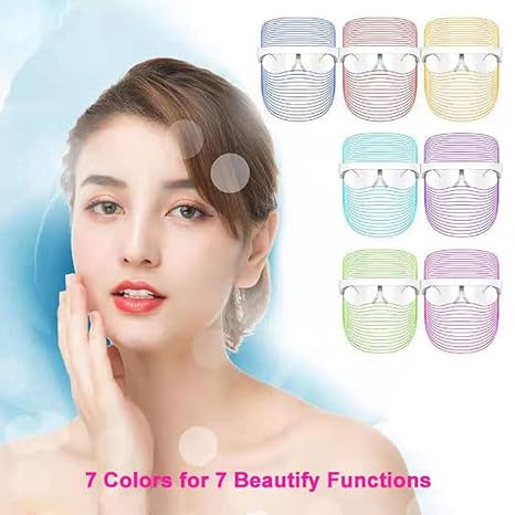 123. 3 In 1 LED Light Therapy Face Mask