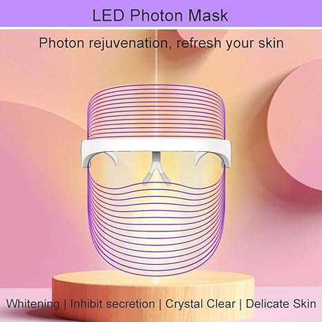 123. 3 In 1 LED Light Therapy Face Mask