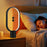 Magnetic Ball Switch LED Lamp