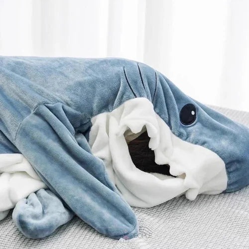Shark Hooded Blanket