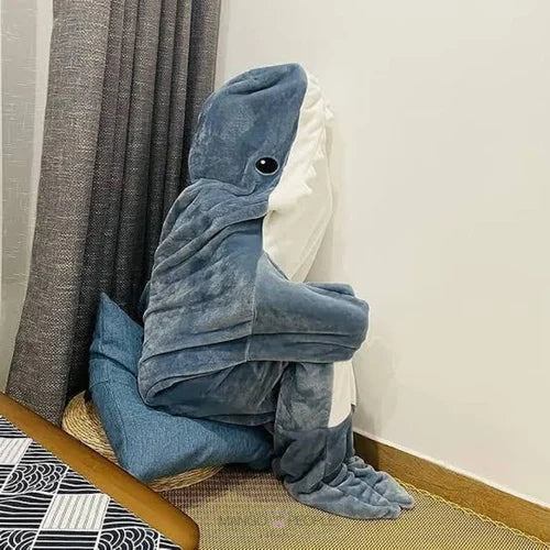Shark Hooded Blanket