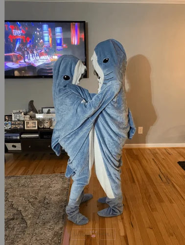 Shark Hooded Blanket
